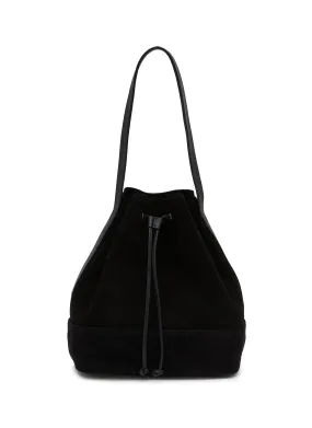 -----------NOTHING WRITTEN ---- ------------ ----Suede Bucket Bag --