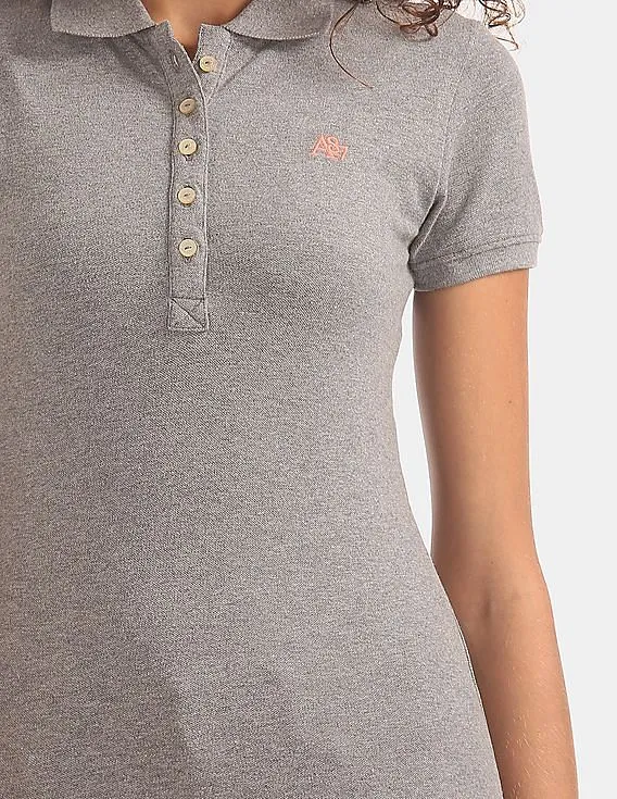 Aeropostale Regular Fit Pique Polo Shirt