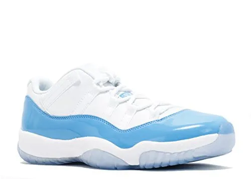 AIR JORDAN 11 RETRO LOW BG (GS) 'CAROLINA' - 528896-106-nike