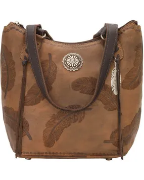 American West Women's Sacred Bird Bucket Tote