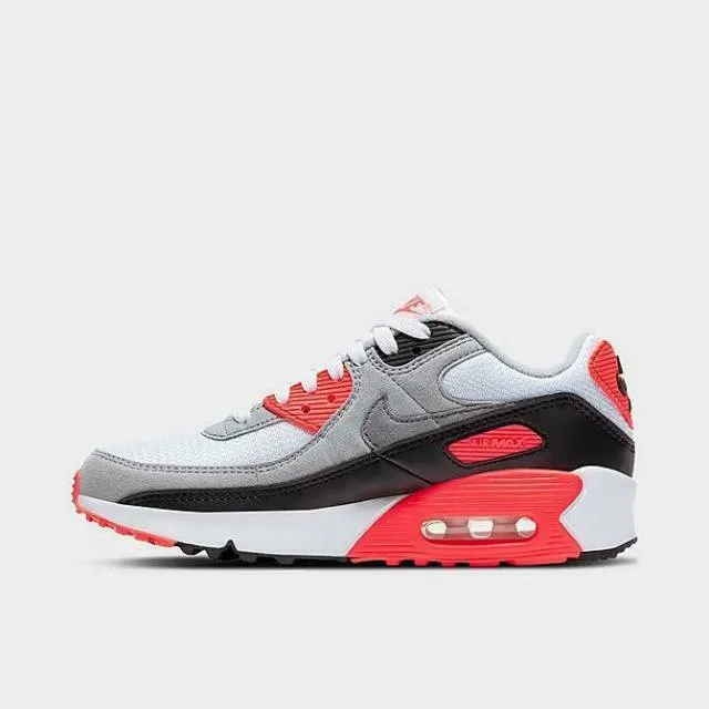 AUTHENTIC NIKE AIR MAX 90 QS Black Red Grey DC8334 100 G...