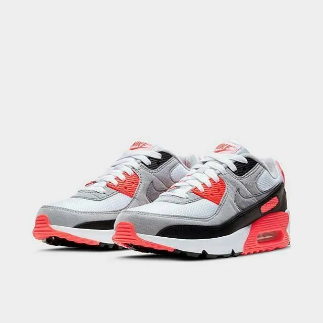 AUTHENTIC NIKE AIR MAX 90 QS Black Red Grey DC8334 100 G...