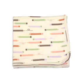 Bamboo Swaddle Blanket (Pretty Pencils Print)