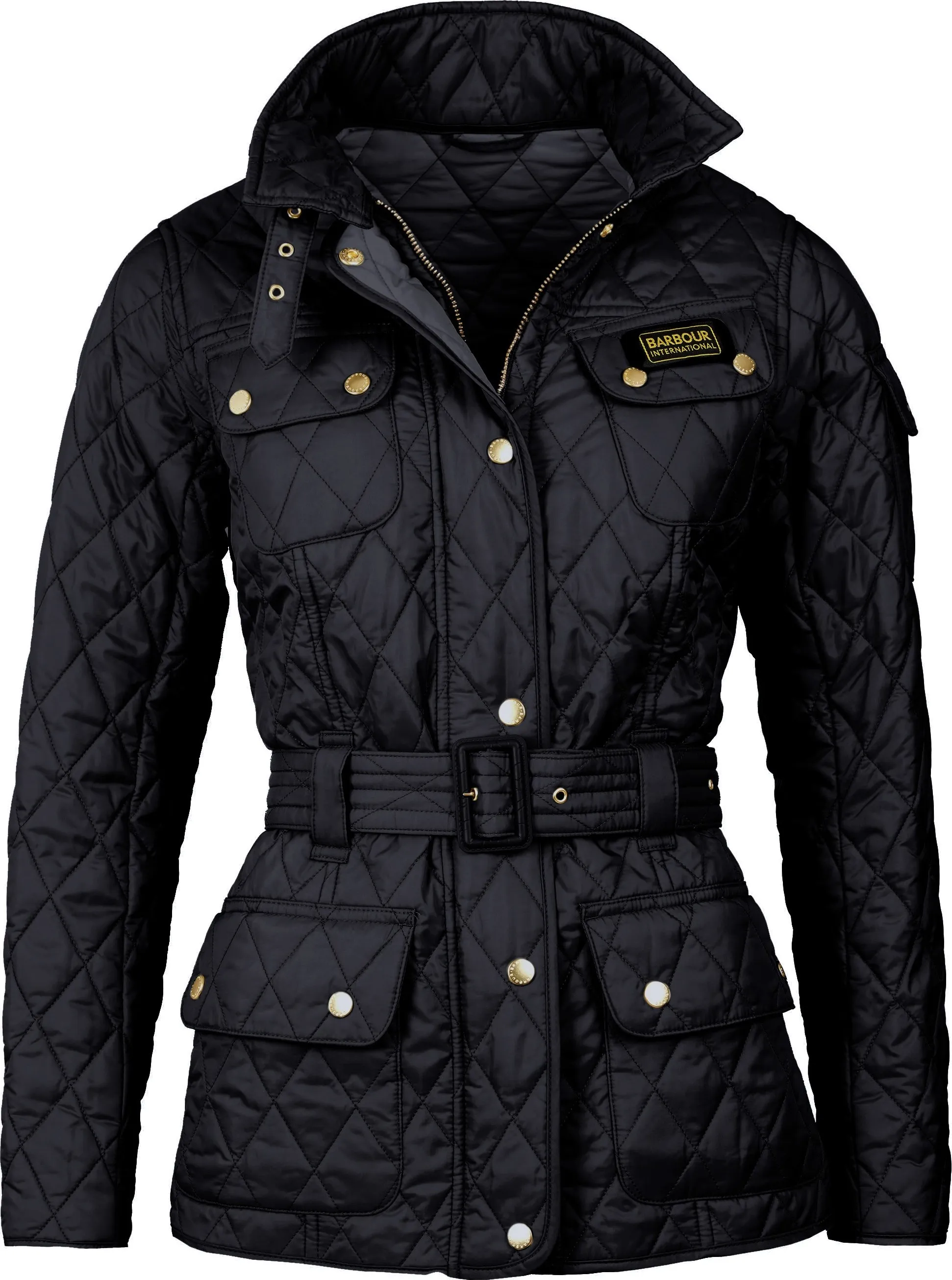 Barbour Women's International Quilt Jacket Black | Buy Barbour Women's International Quilt Jacket Black here | Outnort