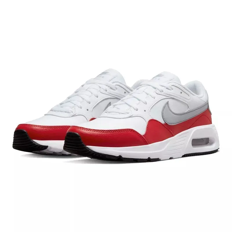 Baskets Nike Air Max Sc - Blanc Et Rouge - Homme