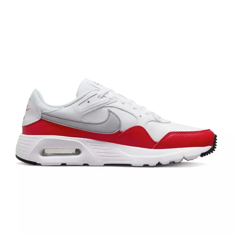 Baskets Nike Air Max Sc - Blanc Et Rouge - Homme