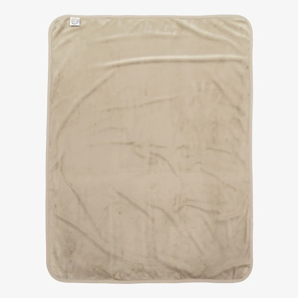 Beige Velour Blanket (100cm)