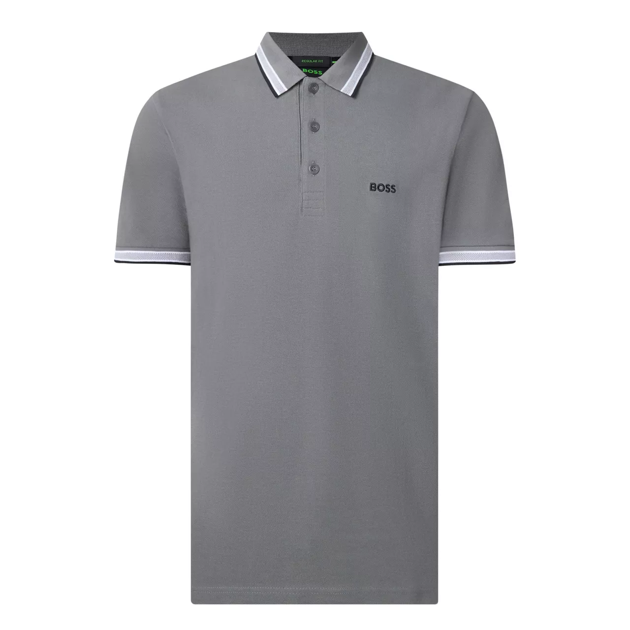 BOSS Paddy Polo Shirt - Light Grey