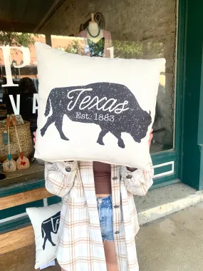 Buffalo 1883 Pillow