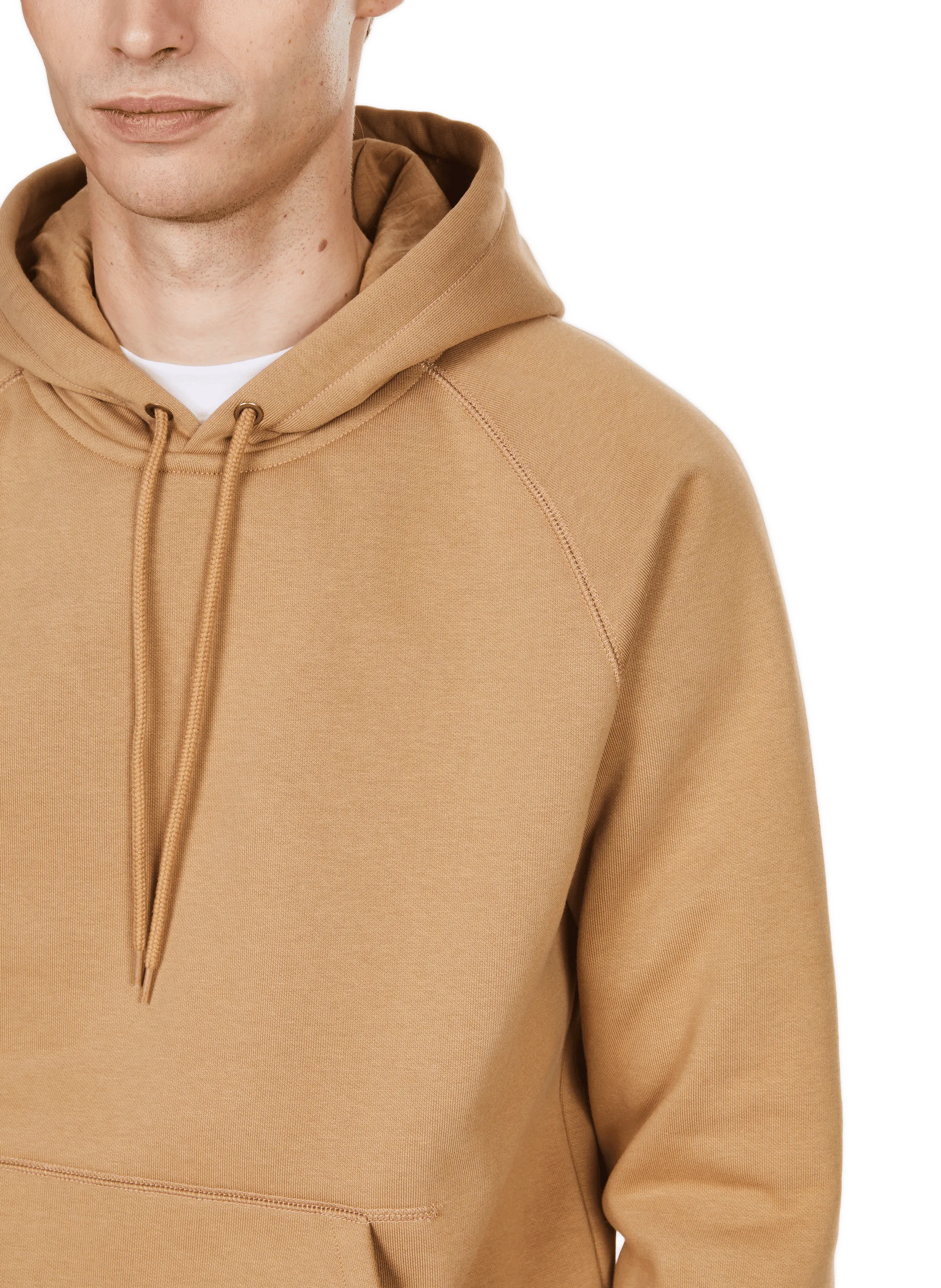 Carhartt wip  Cotton fleece-blend hoodie - Beige