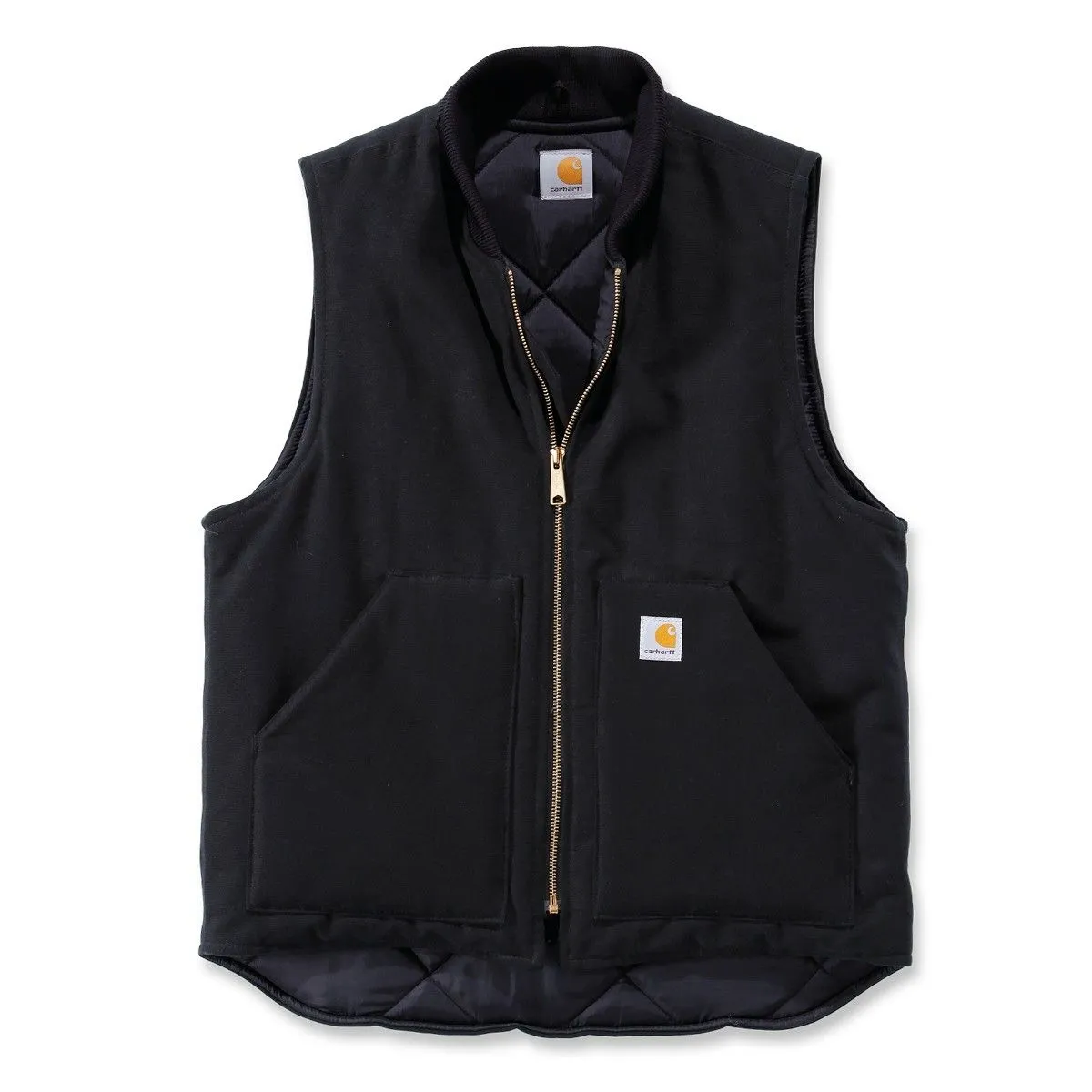 Carhartt V01 Duck Vest Arctic Quilt Lined V1 - C. Brown