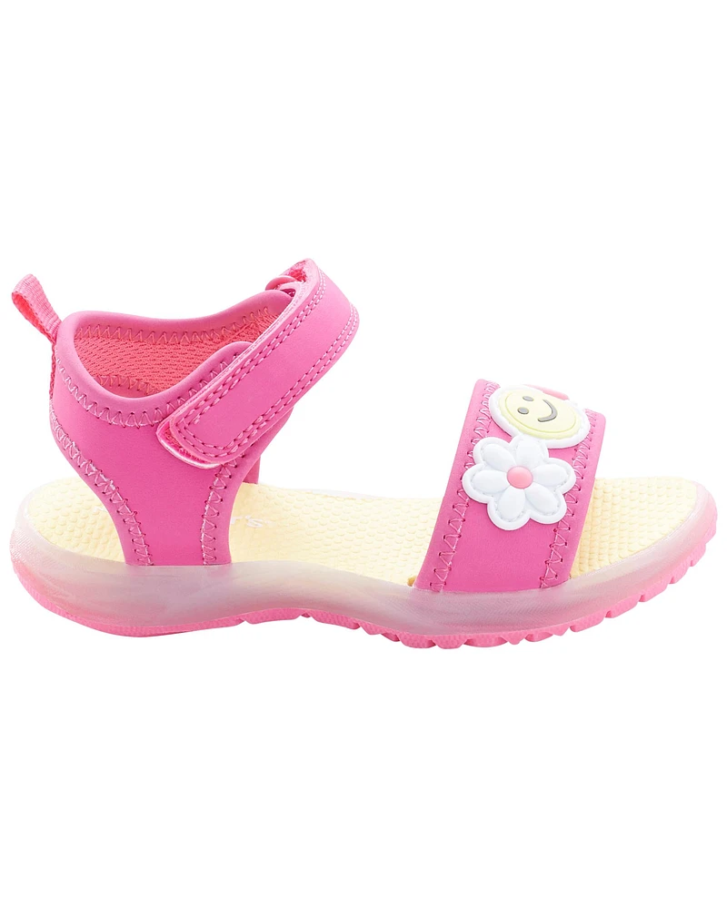 Carter's / OshKosh Toddler Smiley Face Light-Up Sandals