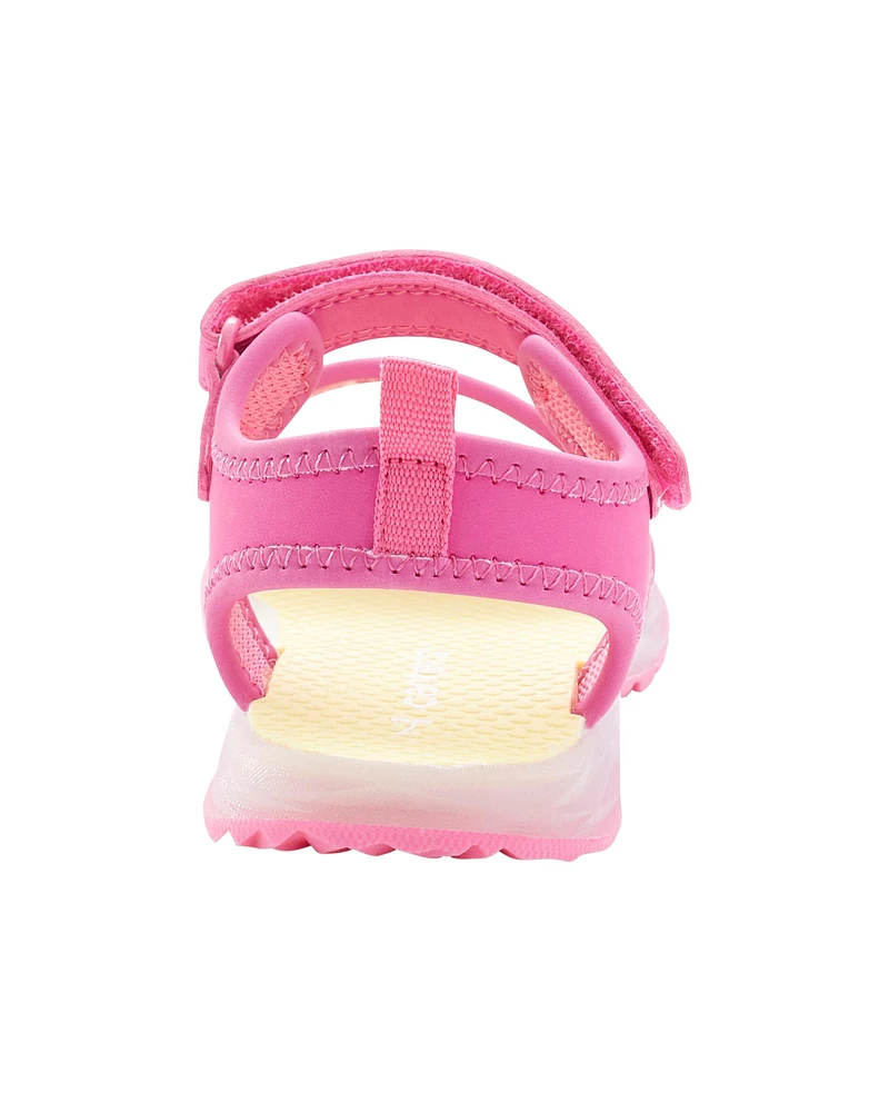 Carter's / OshKosh Toddler Smiley Face Light-Up Sandals