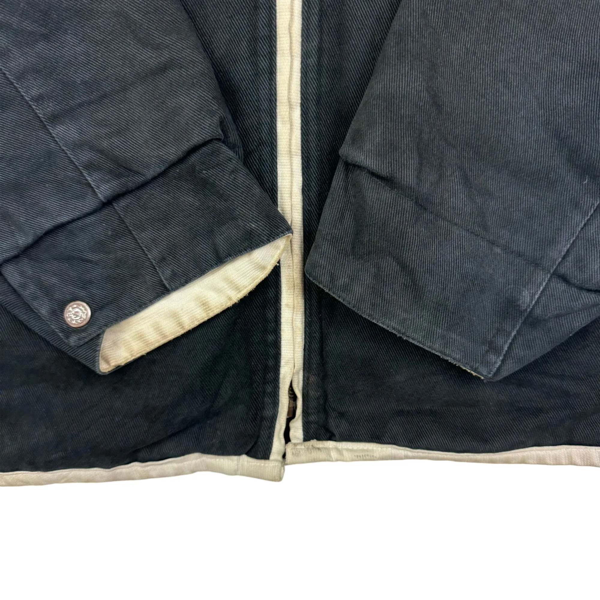 CAT Corduroy Workwear Embroidered Jacket Black