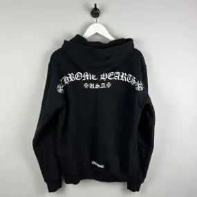 Chrome Hearts USA Logo Zip Hoodie