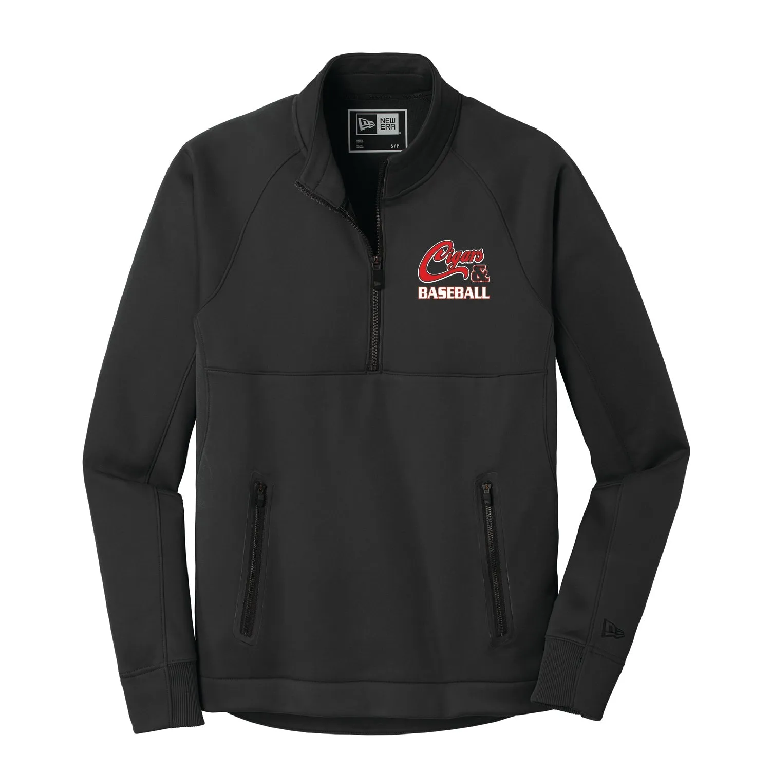 Cigars & Baseball Venue Fleece 1/4-Zip Pullover