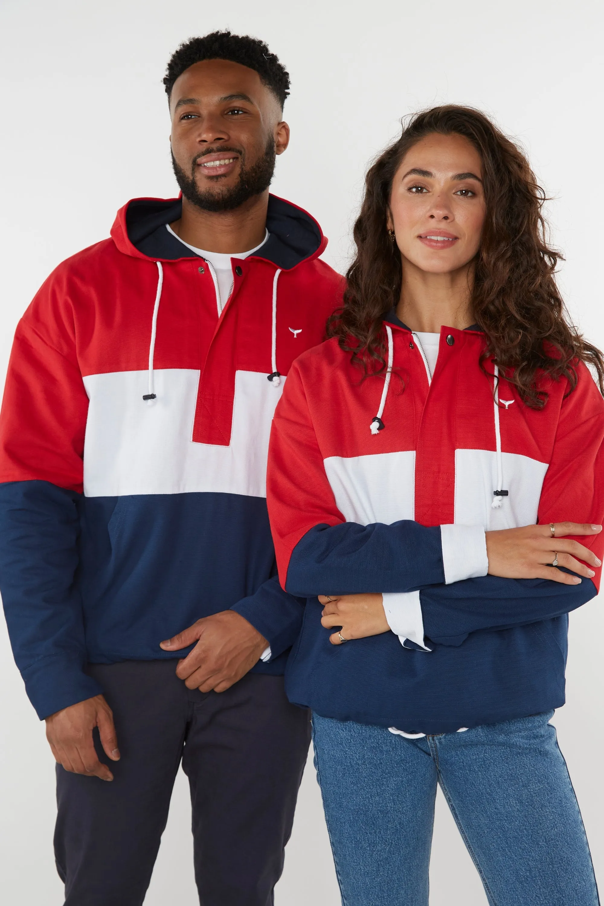 Cornwall Unisex Windbreaker - Red