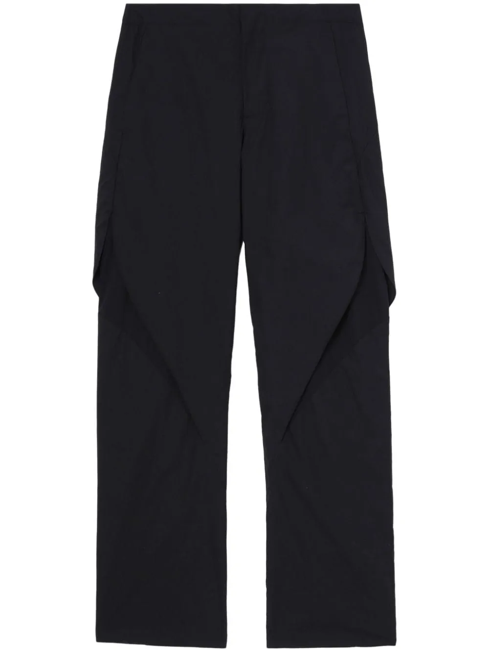 COTTON BLEND TROUSERS