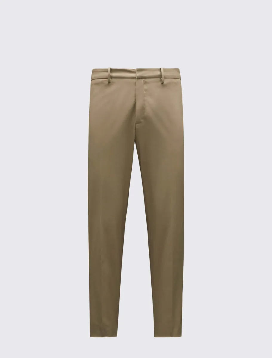 Cotton Poplin Trousers