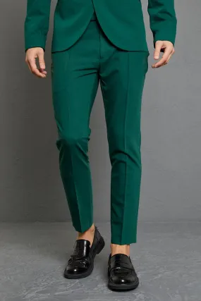 Crop Skinny Suit Trousers