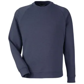 Devon & Jones Men's Navy Melange Charleston Pullover