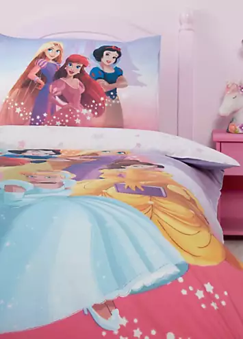 Disney Princess Rainbow Single Duvet Cover Set | Kaleidoscope