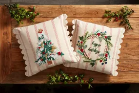 Embroidered Pillow