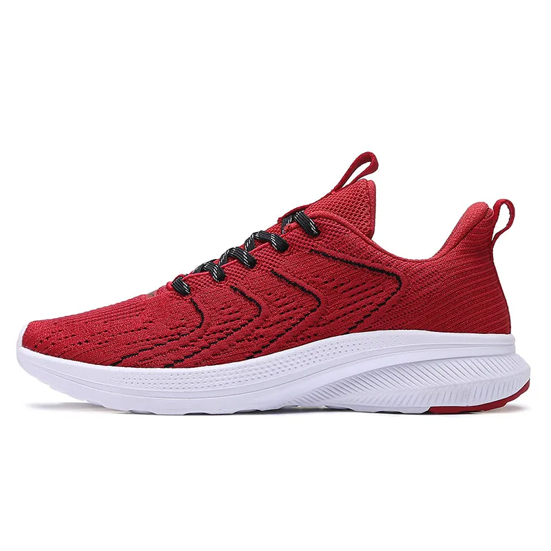 Erke Cushioning Shoes Men Running Red/Black 11120103417-202