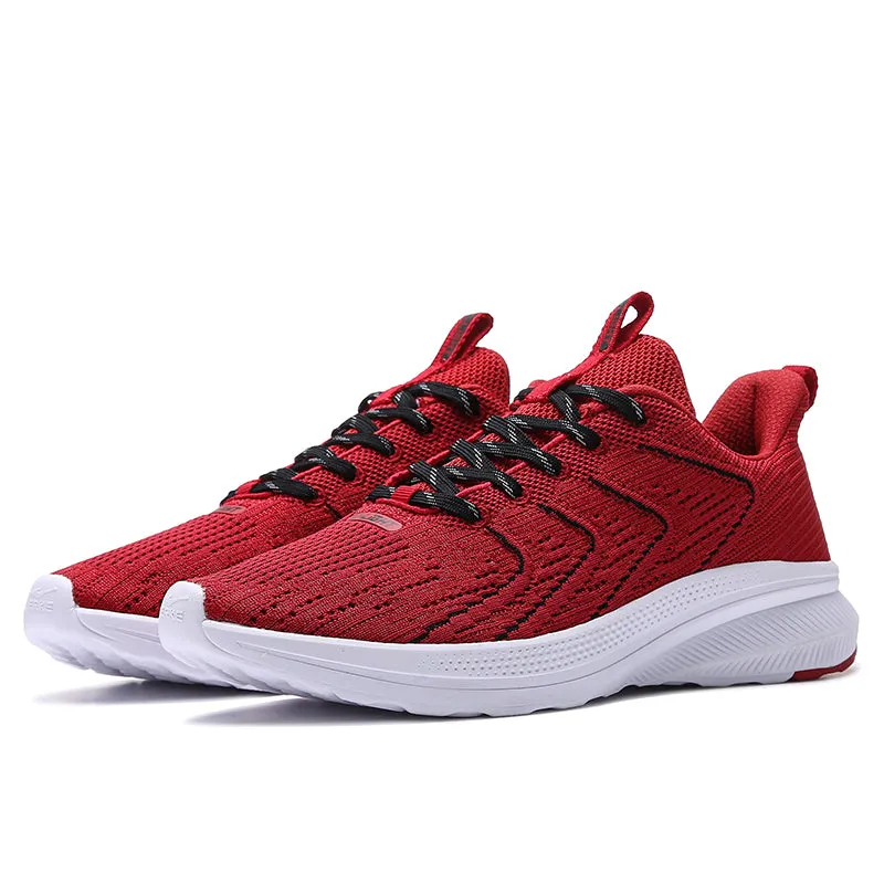 Erke Cushioning Shoes Men Running Red/Black 11120103417-202