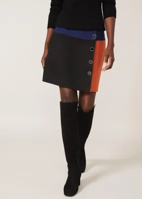 Evane Colourblock Skirt