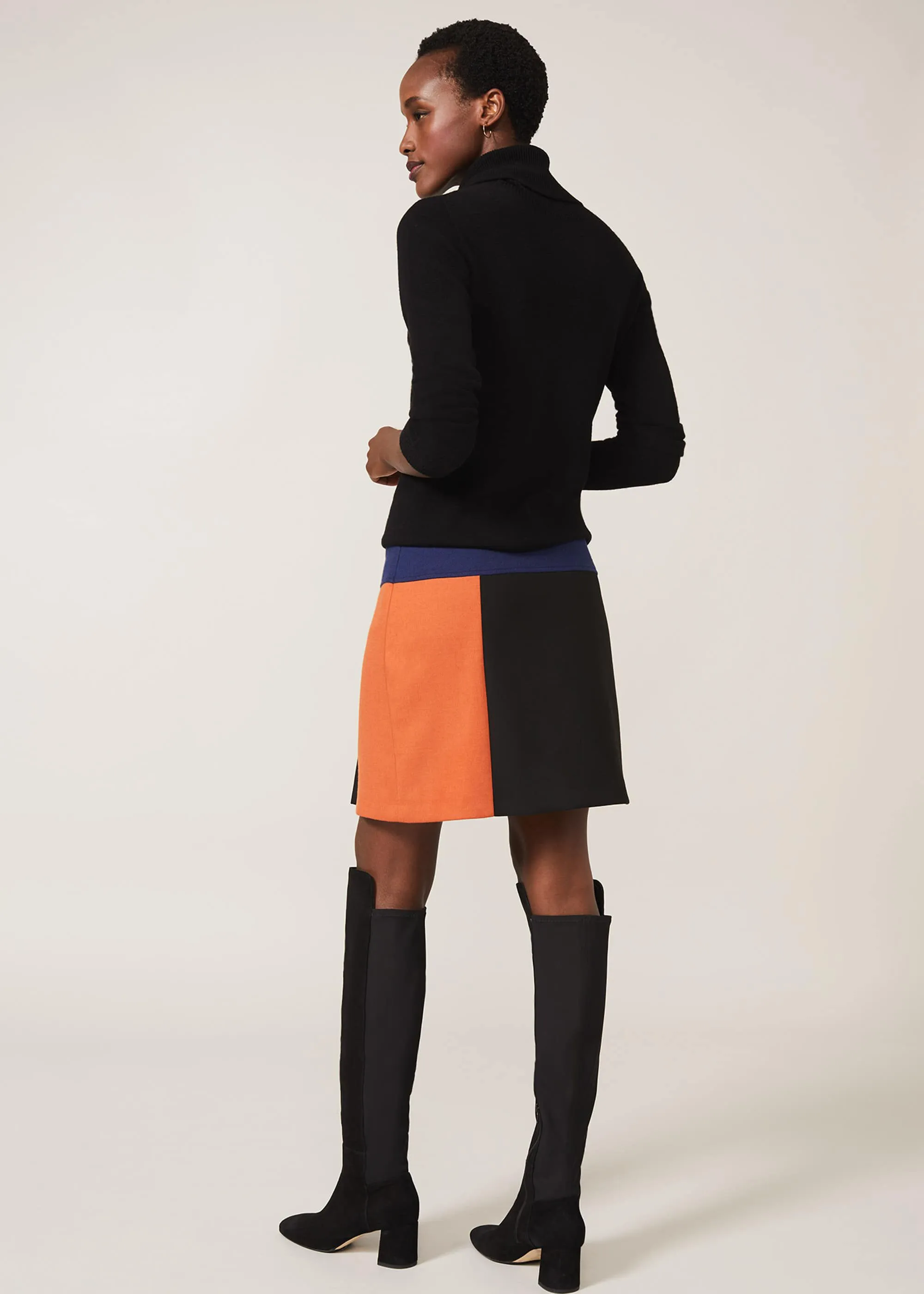 Evane Colourblock Skirt