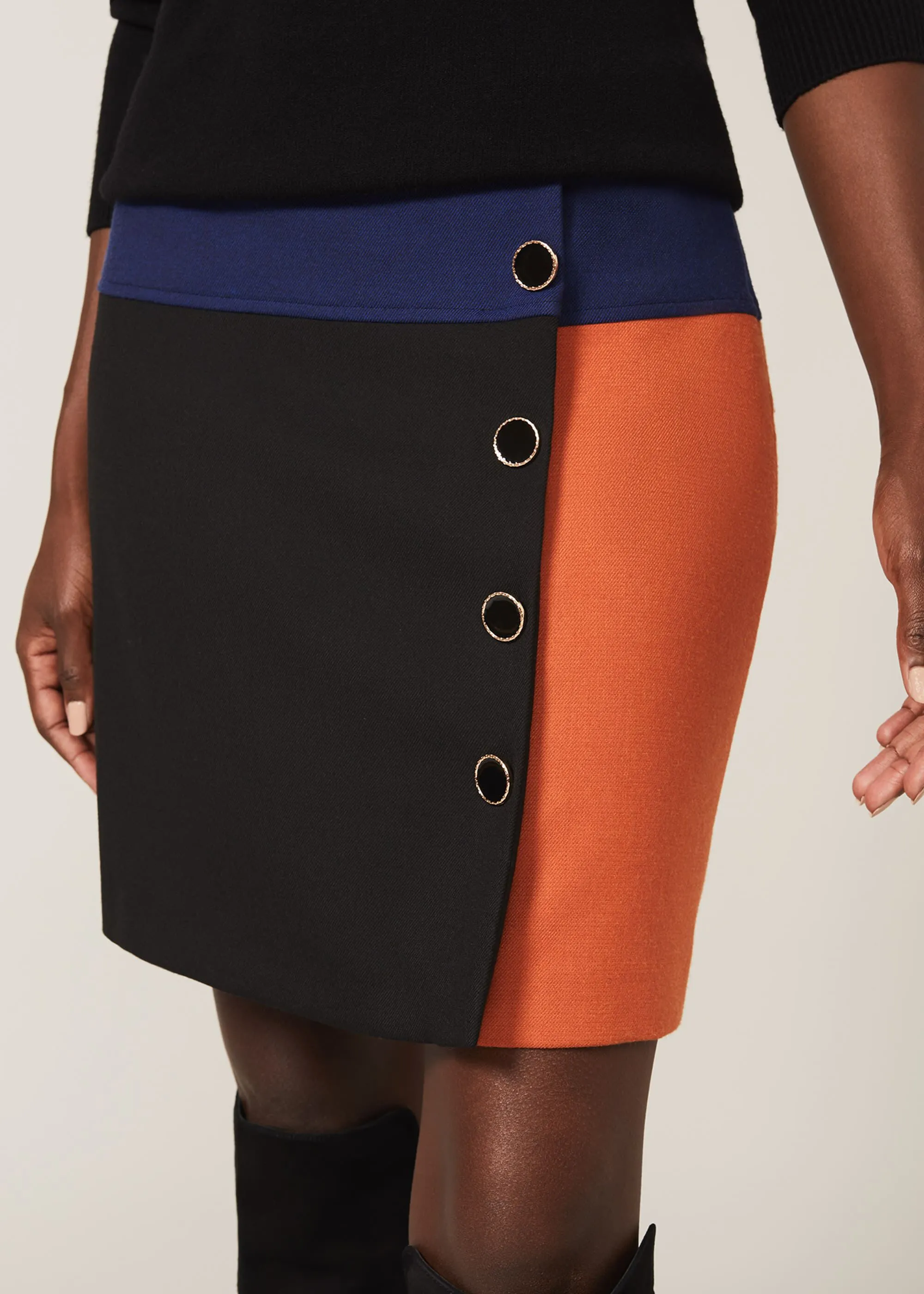 Evane Colourblock Skirt