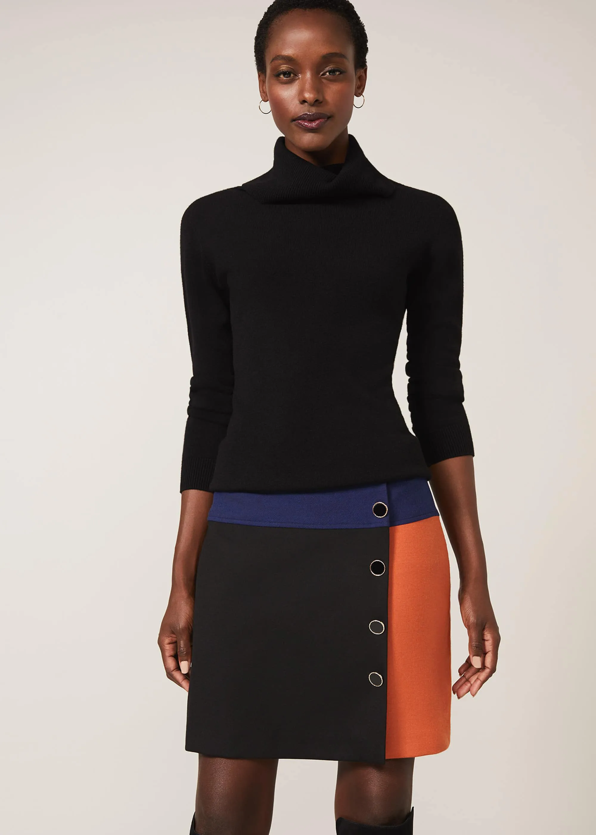 Evane Colourblock Skirt