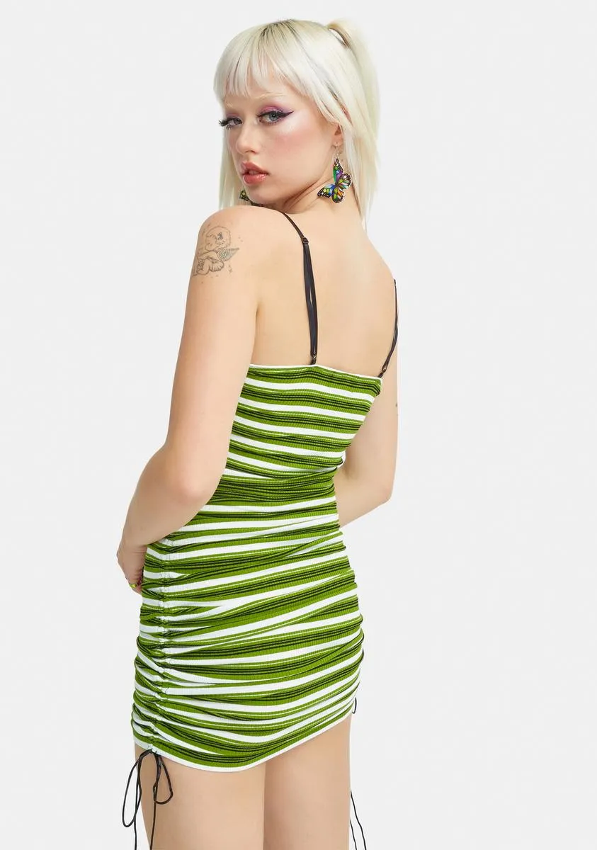 Feel The Moment Striped Tank Dress-