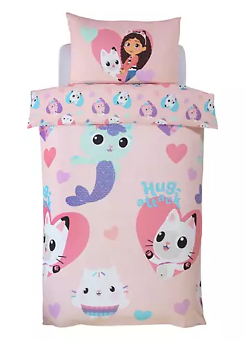 Gabby’s Dollhouse Hugs Single Duvet Cover Set | Kaleidoscope