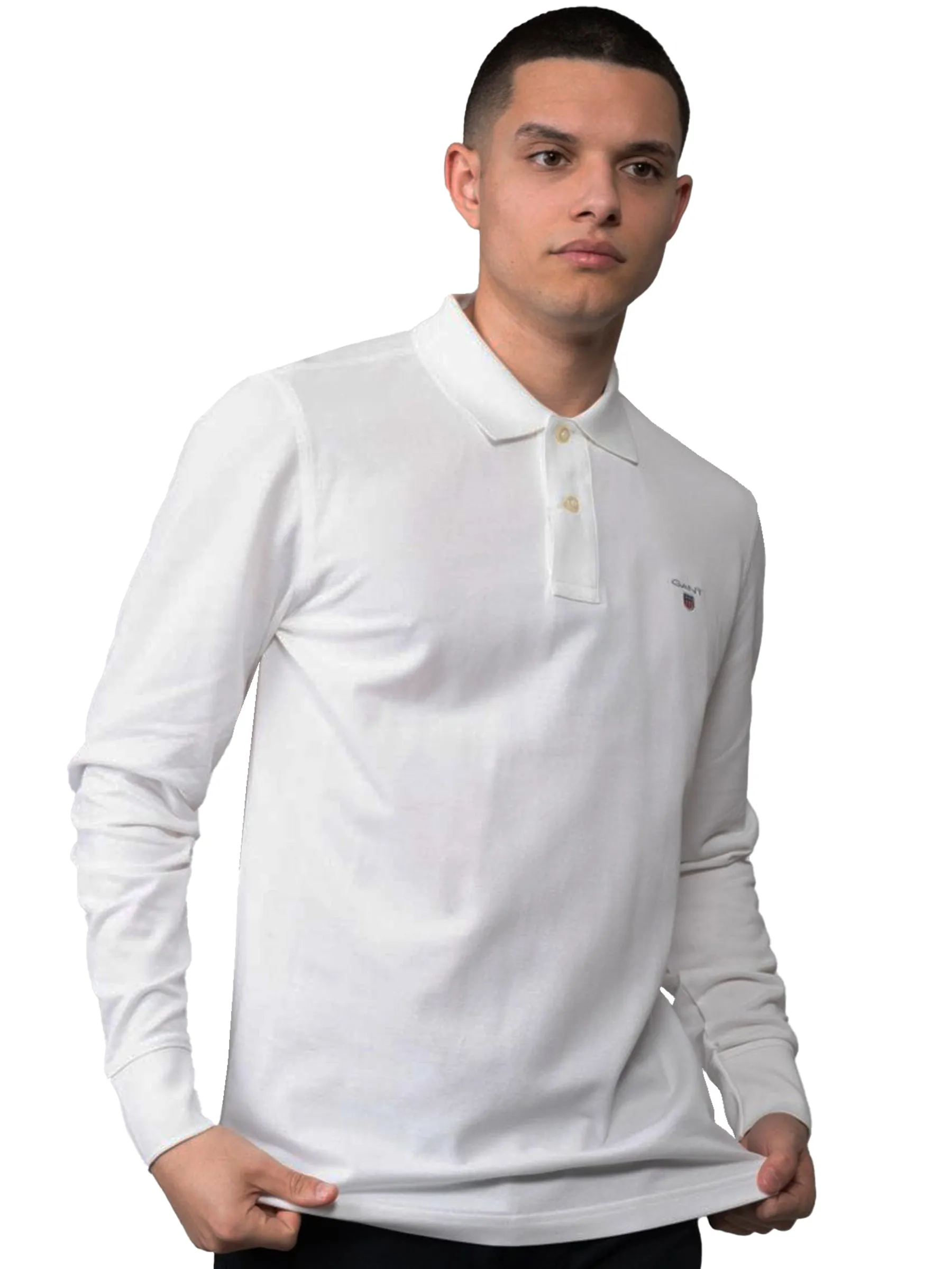 Gant | Mens Long Sleeve Polo Shirt