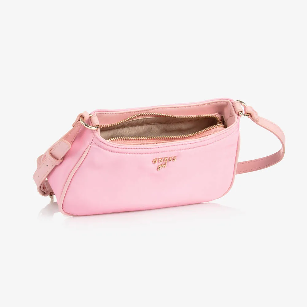 Girls Pale Pink Shoulder Bag (22cm)