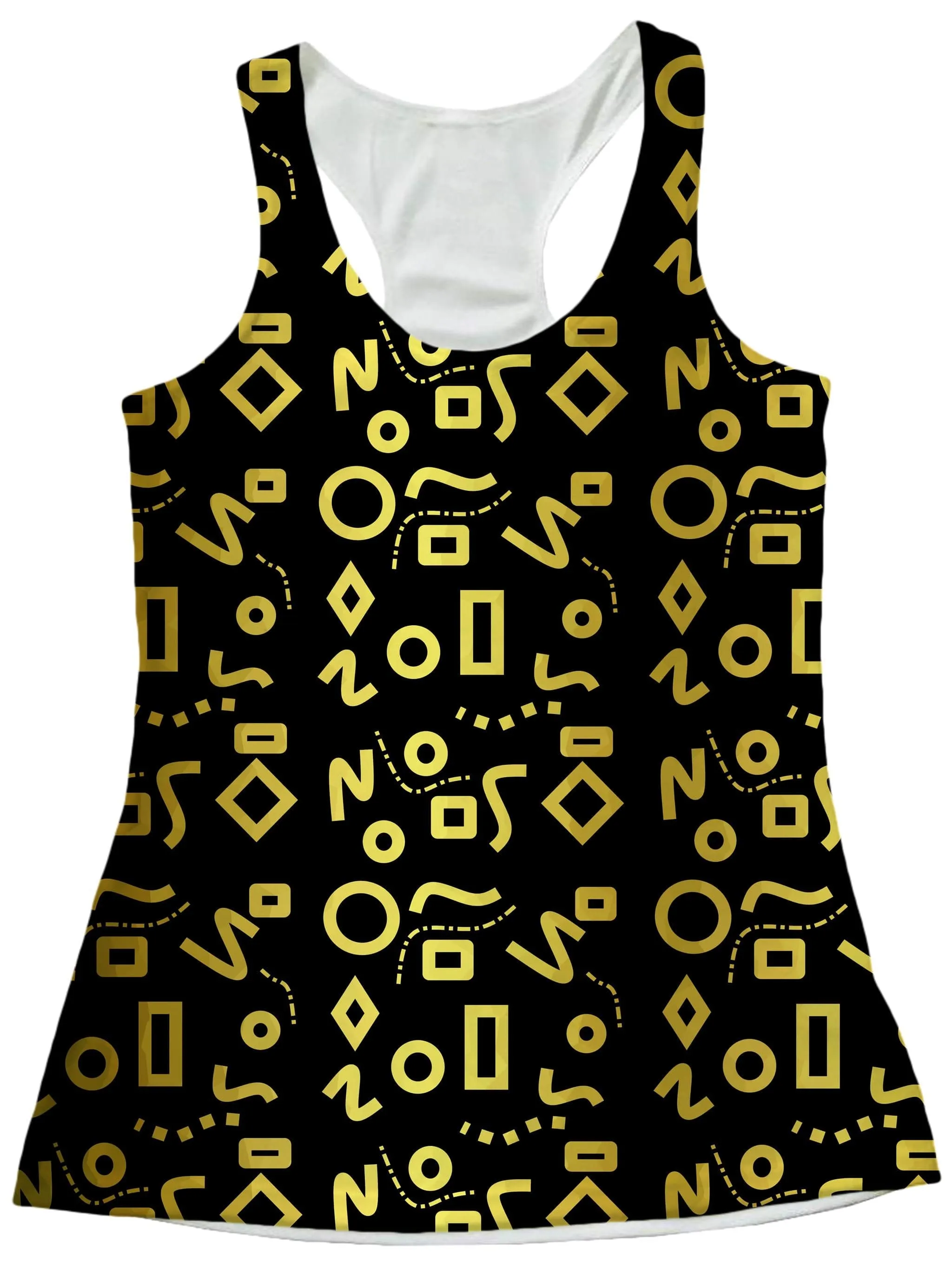 Gold Mod Glam Women's Tank