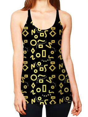 Gold Mod Glam Women's Tank