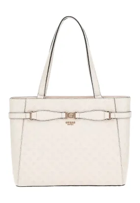 GUESS Arlena Borsa Noel Tote Donna Taupe Logo PG933625