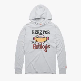 Here For The Hotdogs Lightweight Hoodie