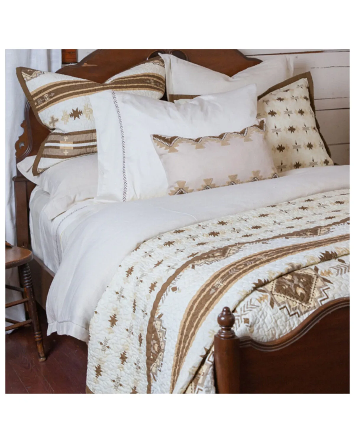 HiEnd Accents Dakota Reversible 2-Piece Twin Quilt Set