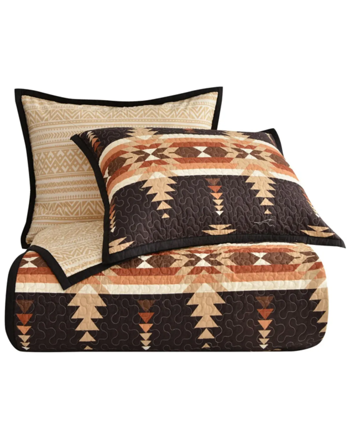 HiEnd Accents Yosemite Reversible 3-Piece Full/Queen Quilt Set