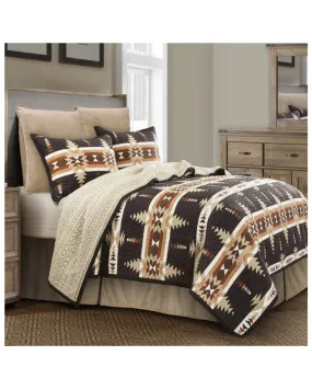 HiEnd Accents Yosemite Reversible 3-Piece Full/Queen Quilt Set