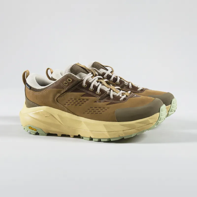 HOKA Elite Terrain System Kaha Low GORE-TEX Shoe Wheat Mushroom