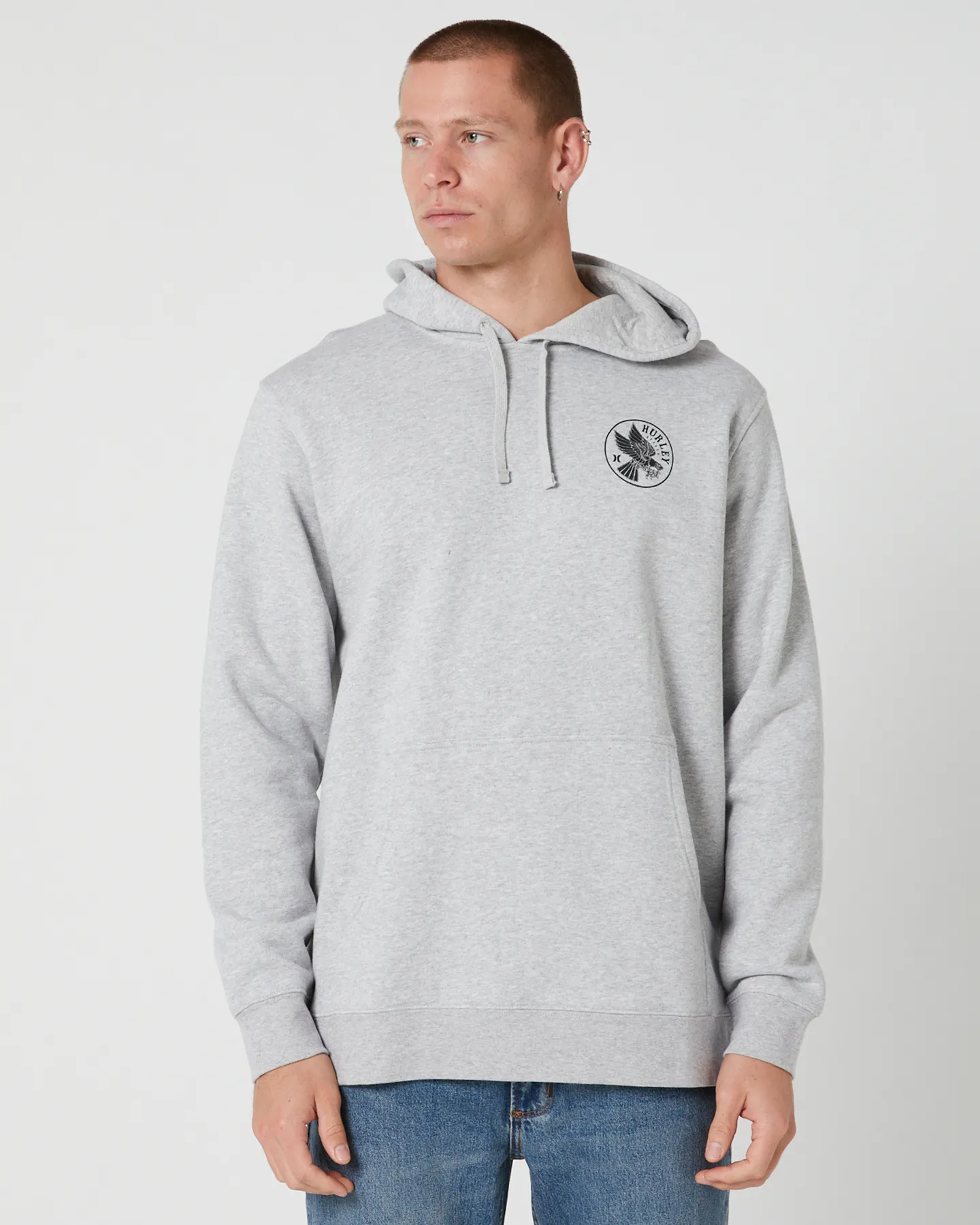 Hurley Eagle Pullover - Heather Grey | SurfStitch