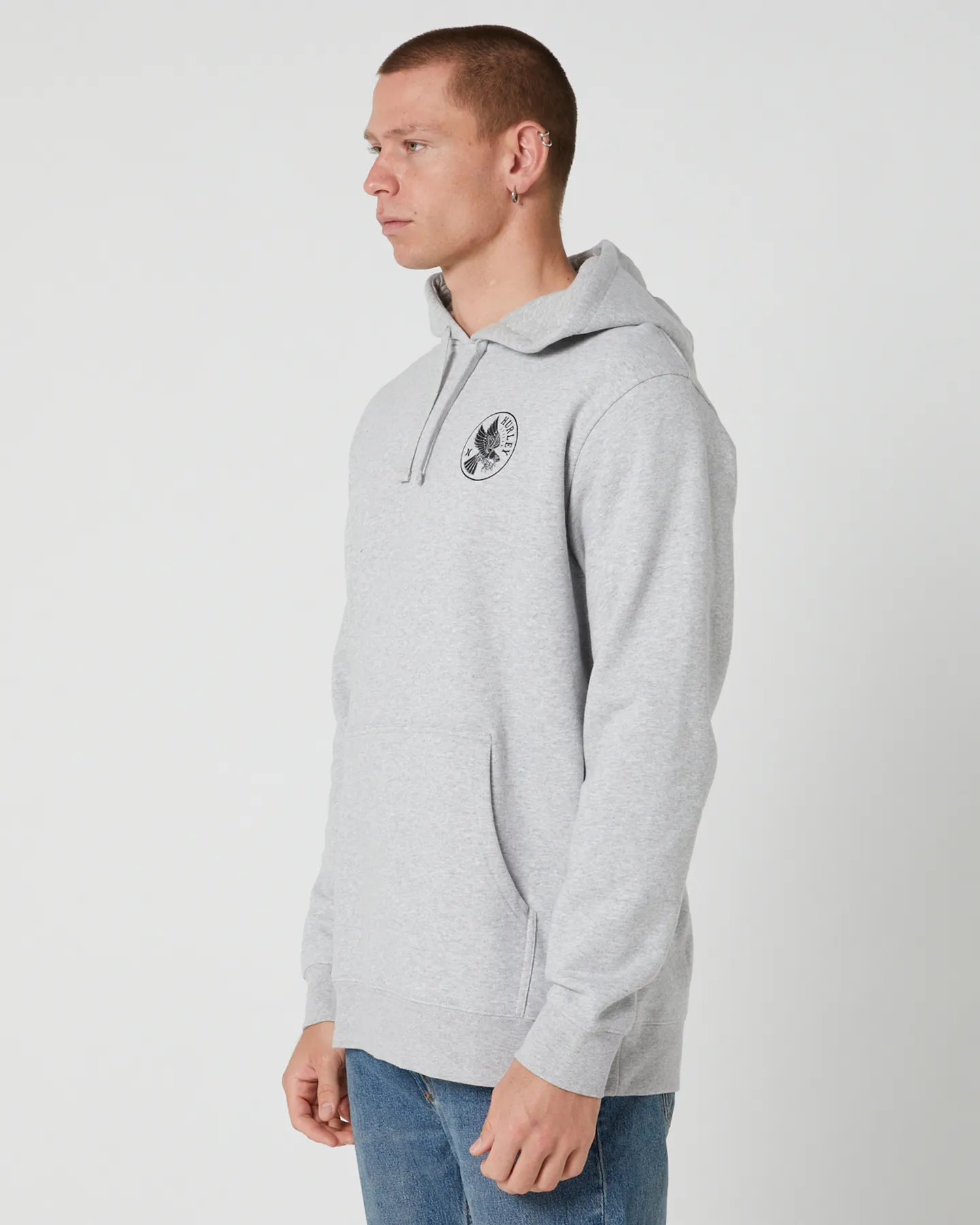 Hurley Eagle Pullover - Heather Grey | SurfStitch