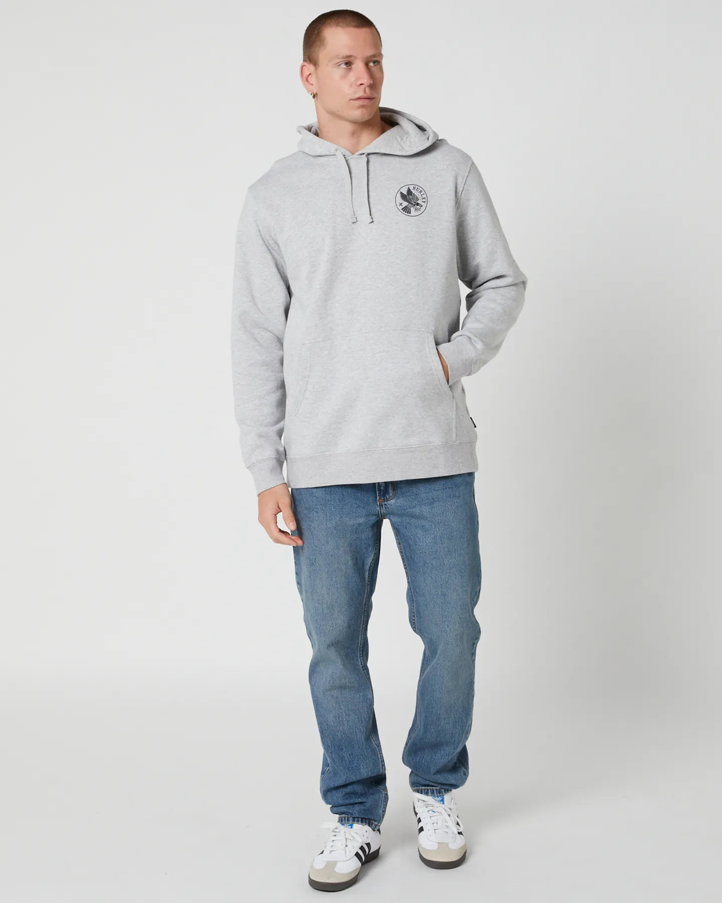 Hurley Eagle Pullover - Heather Grey | SurfStitch