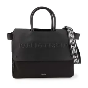 Karl Lagerfeld Black Ikon Changing Bag