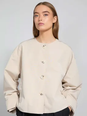 KARO JACKET - BEIGE